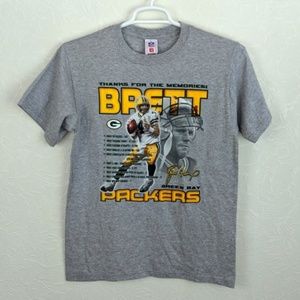 Ships Free ⭐ NFL Mens Brett Favre Packers Tee
